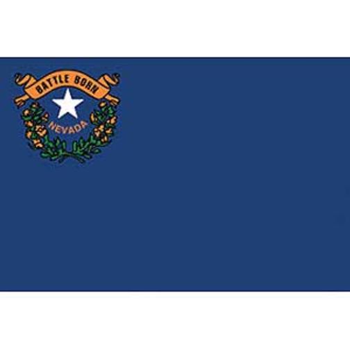 Nevada Flag On Stick 4&#x22; x 6&#x22;