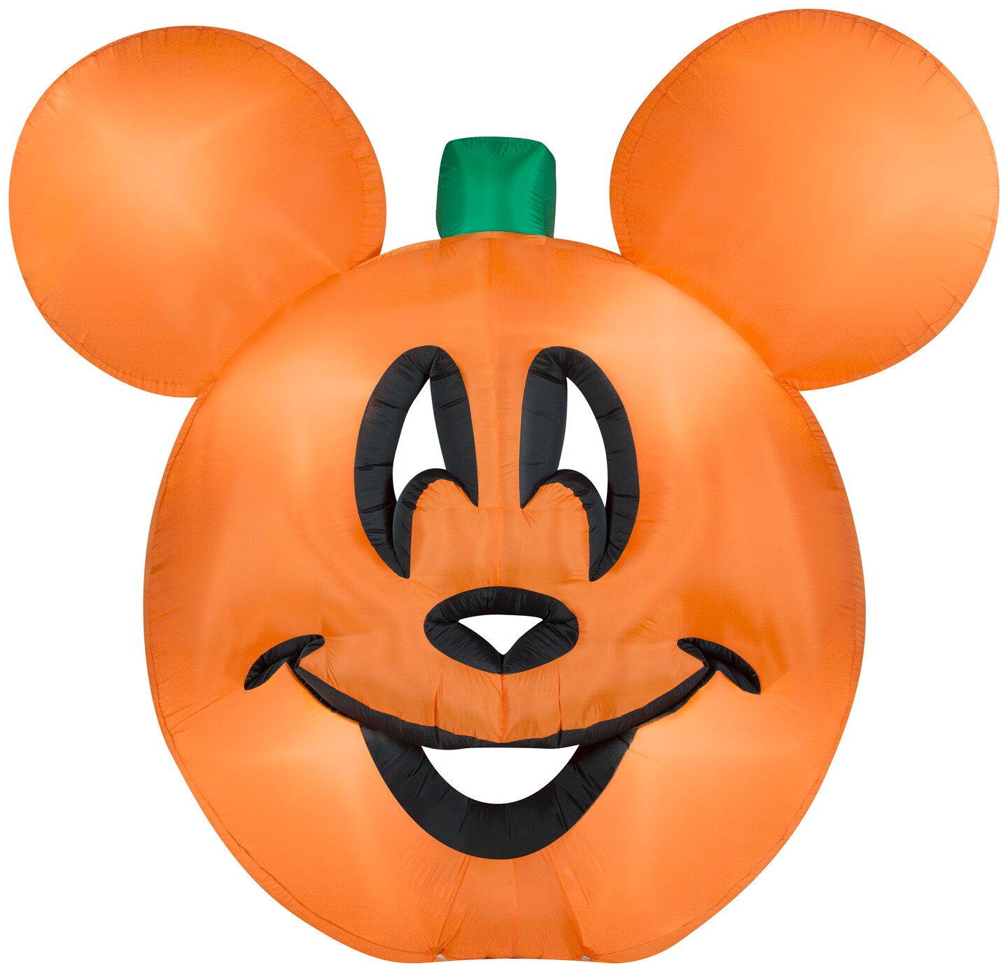 9 1/2&#x27; Gemmy Airblown Inflatable Mickey Mouse Pumpkin Jack-O-Lantern Yard Decoration 552054