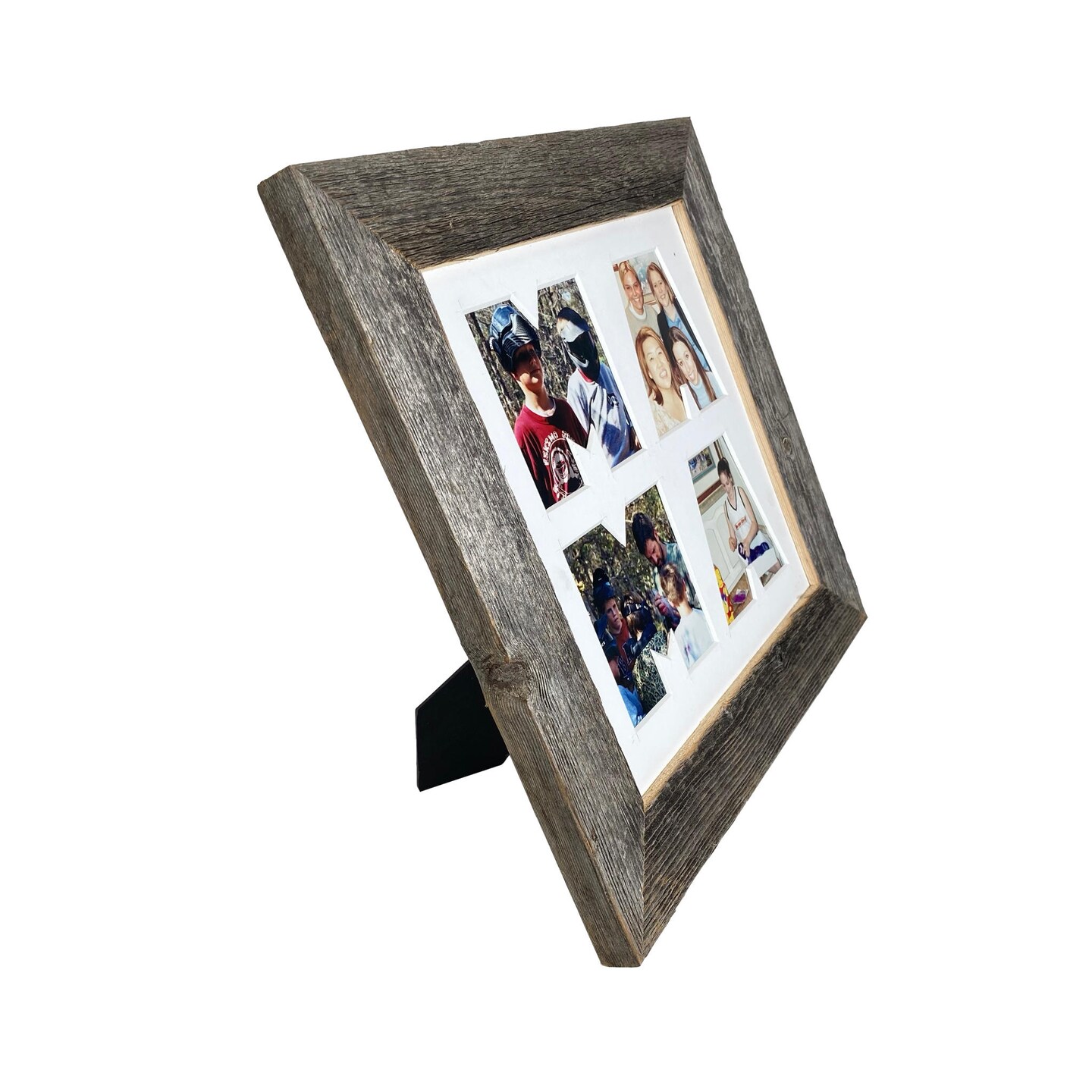 Mother&#x27;s Series Rustic Farmhouse Decoratvie Wood Collage Picture Frame