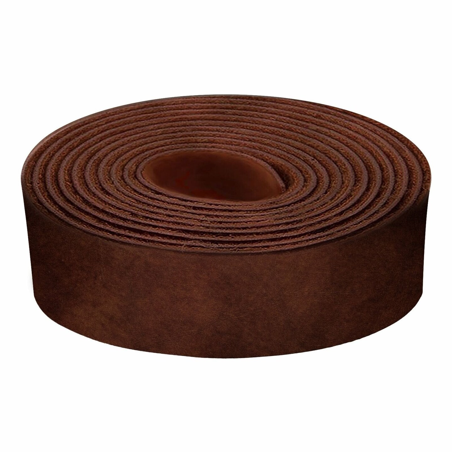 ELW 9-10 oz (3.6-4mm) Latigo Leather Straps Belt Grade 60&#x22; Cowhide Strips Heavy Duty Holsters, Sheathes, Harness, Saddle, Armor, Collars