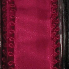 The Ribbon People Red Pico Loop Edged Wired Craft Ribbon 1.5