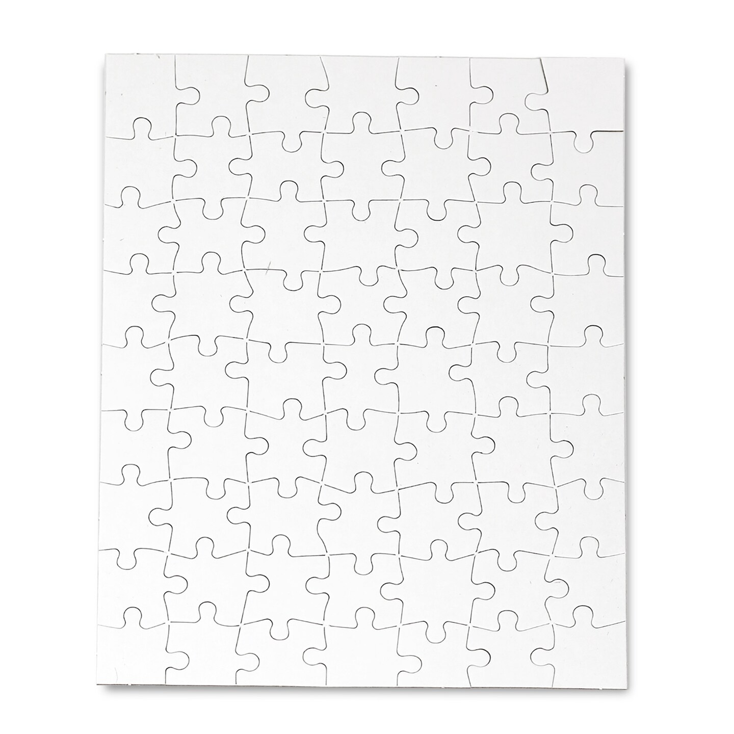 Hygloss Compoz-A-Puzzle, 8.5&#x22; x 11&#x22;, 63-Pieces, 24/Pkg.