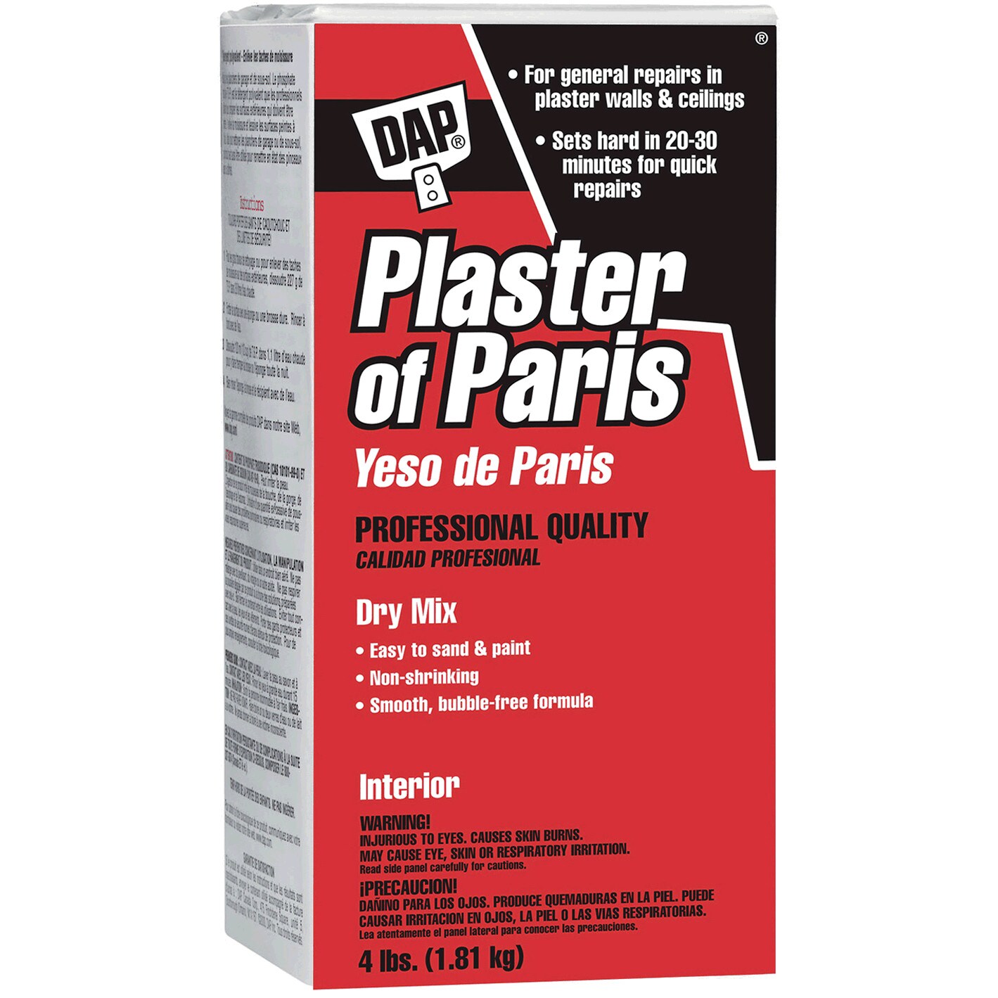 DAP Plaster of Paris, 4 lbs.