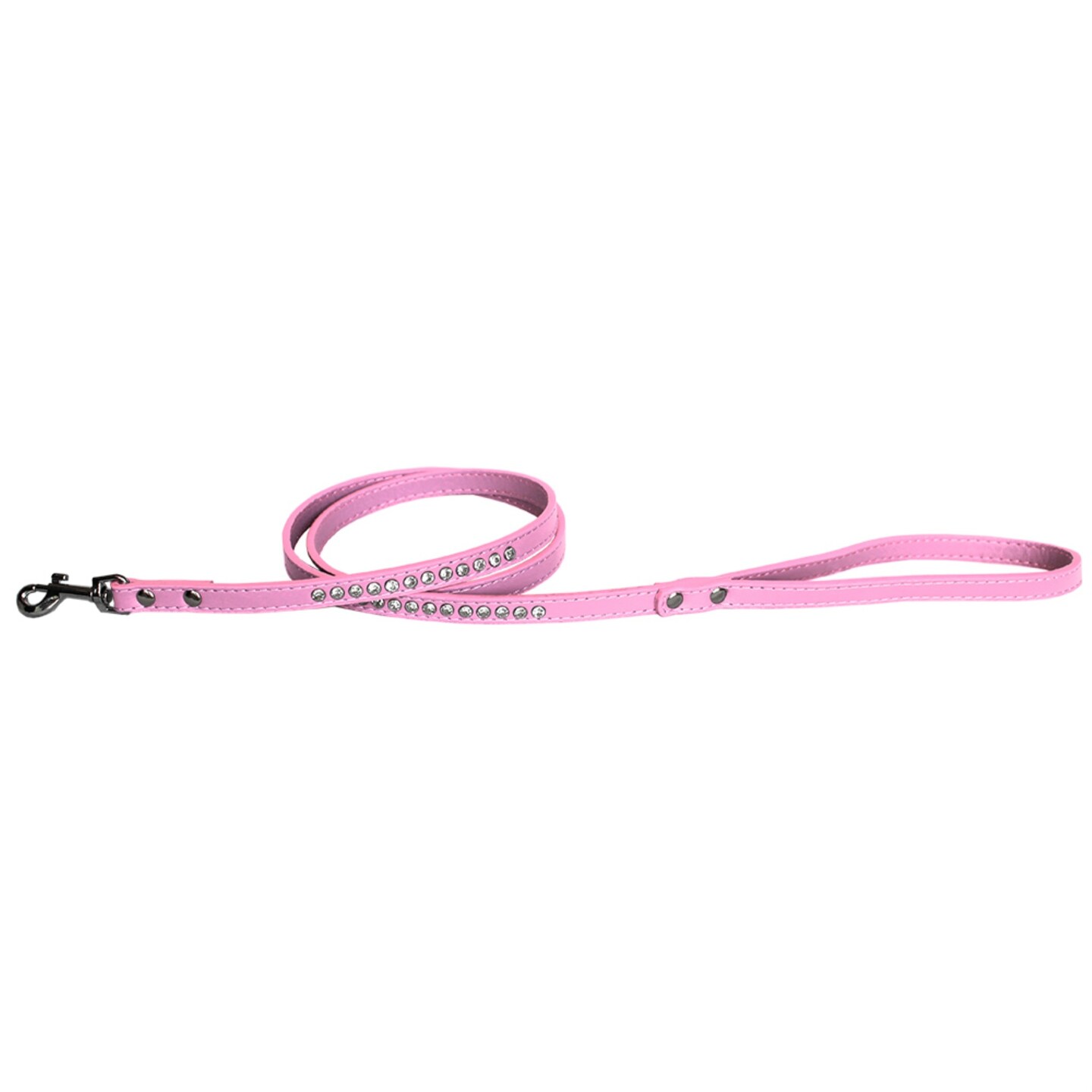 Clear jewel pet leash 1/2
