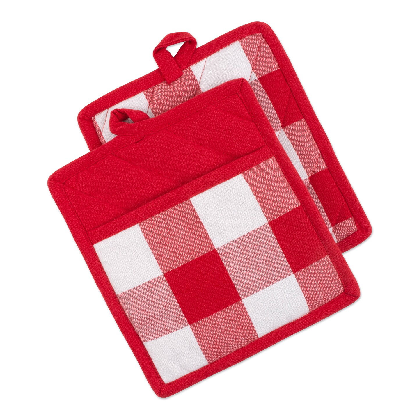 Buffalo Check Potholders