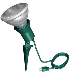 Westinghouse Westinghouse Green Outdoor Flood Lamp Holder with Ground Stake
