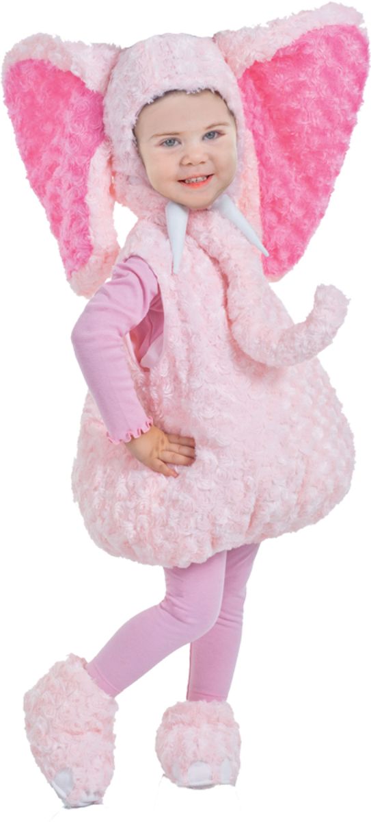 The Costume Center Pink and White Elephant Toddler Halloween Costume - Large