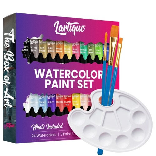 Colorations Liquid Watercolor Paint - 8 Bottles – Make & Mend