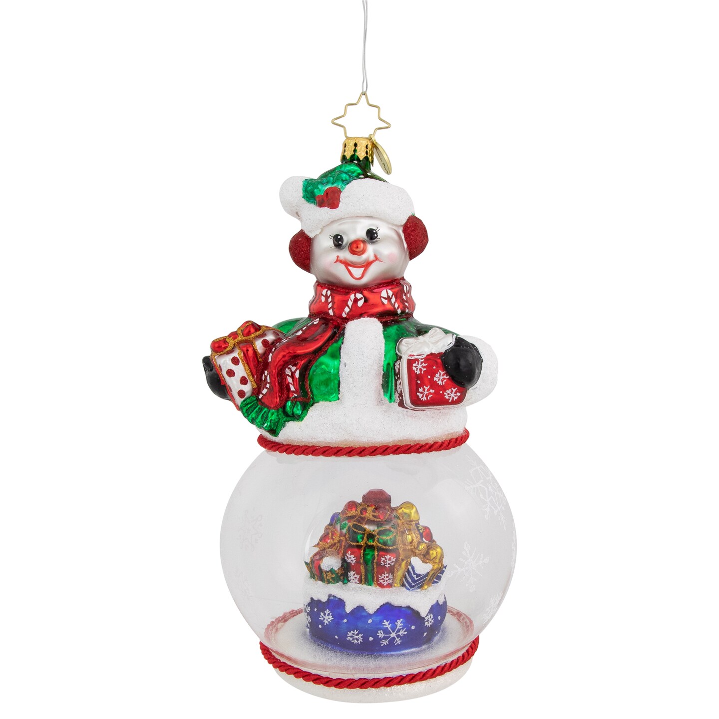 Christopher Radko Christopher Radko Chilly and Cheery Glass Christmas Ornament 1021014