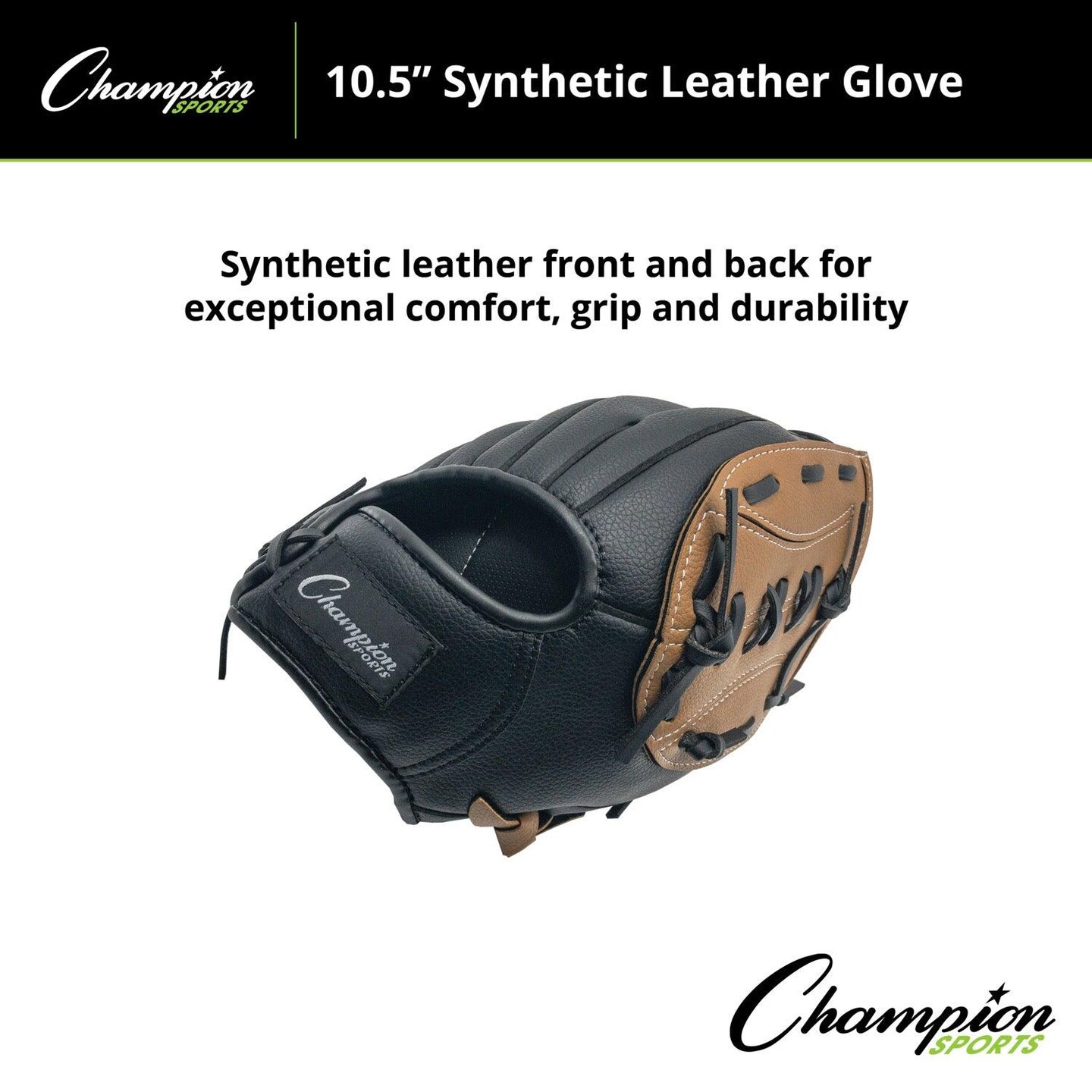 Leather &#x26; Vinyl 11&#x22; Baseball/Softball Glove