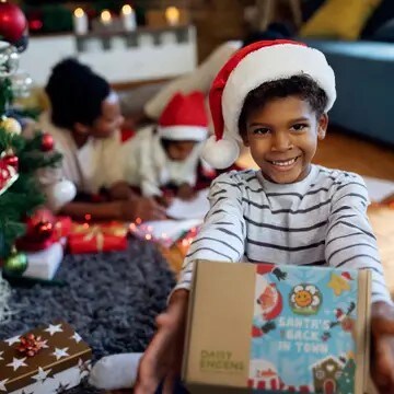 Daisy Encens Santa's Back In Town Kids Surprise Bath Balms Gift Set