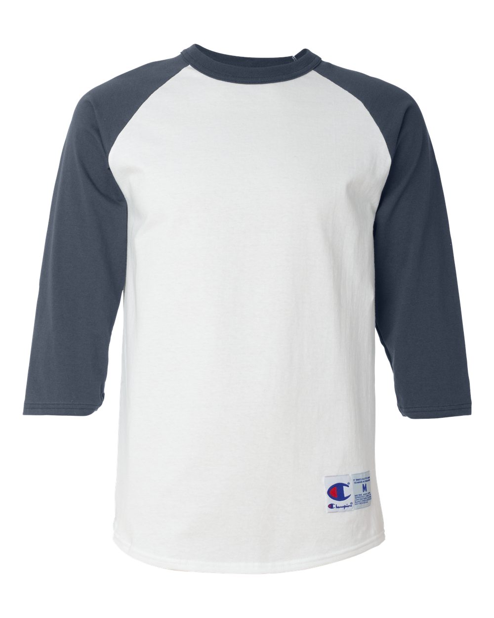 Champion® Three-Quarter Raglan Sleeve Baseball T-Shirt