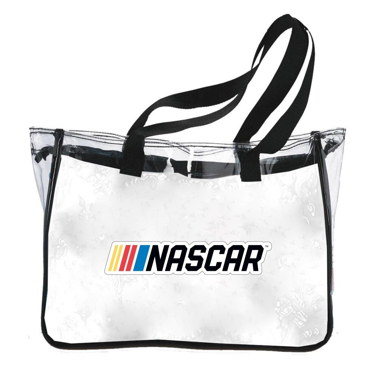 R and R Imports NASCAR Plastic Clear Tote Bag | Michaels