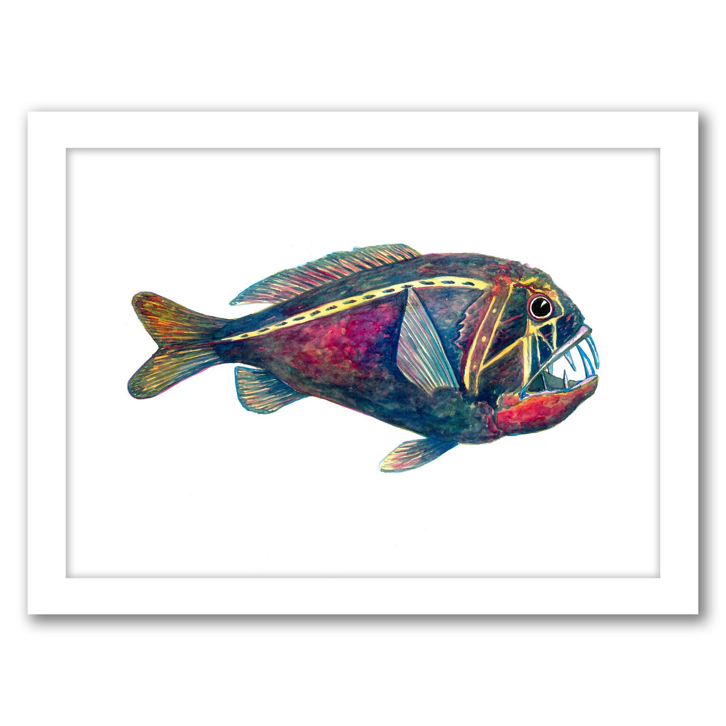 Meany Fish by T.J. Heiser Frame  - Americanflat