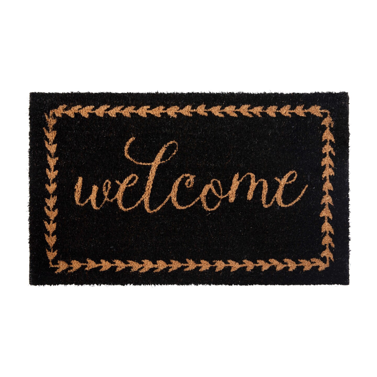 Welcome and Goodbye Doormat 18 x 30, Non-Slip, Durable
