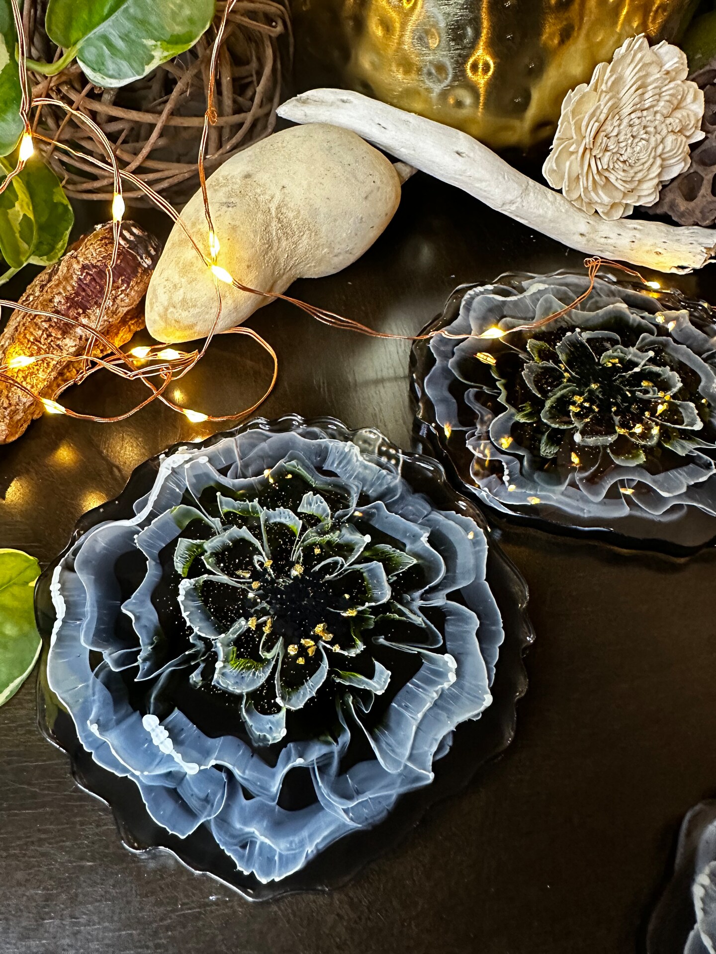 Unique best sale coaster set