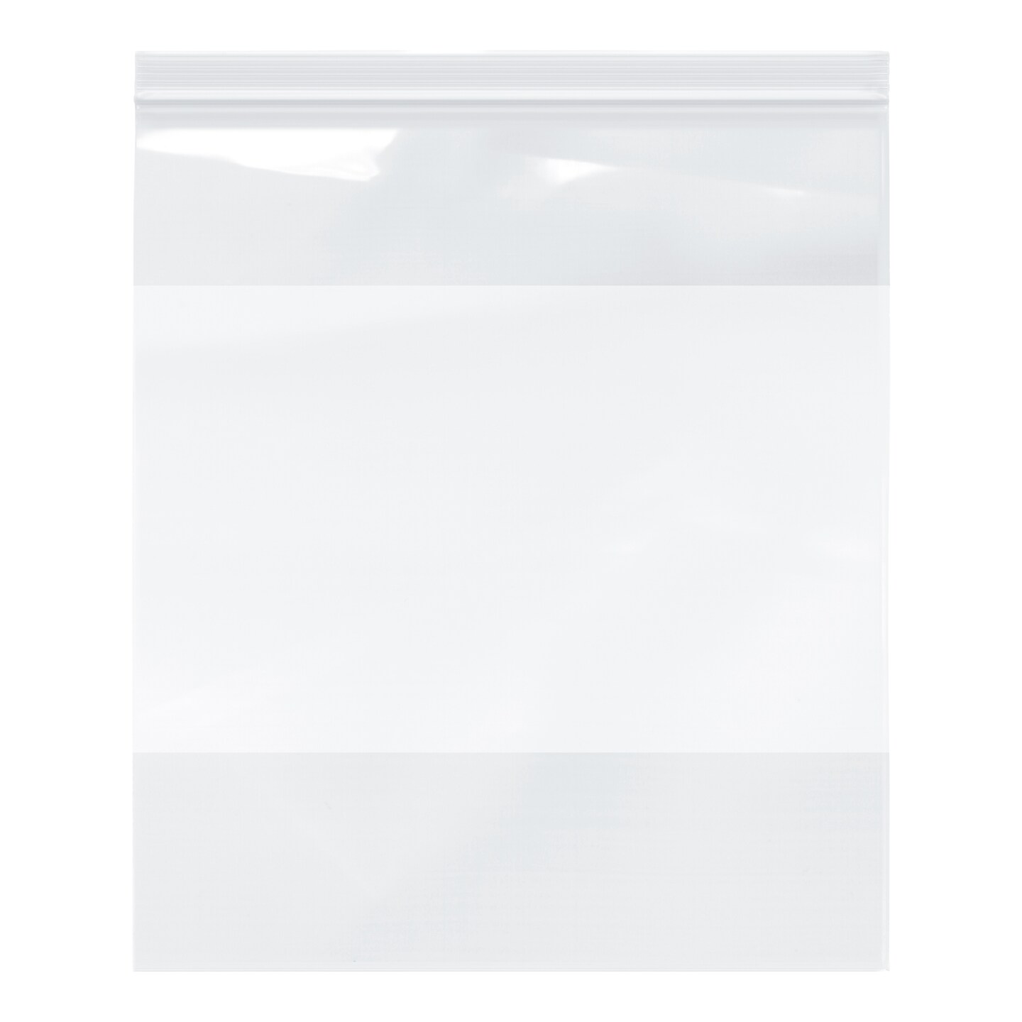 Plymor Zipper Reclosable Plastic Bags With White Block, 2 Mil, 13" X 15" | Michaels