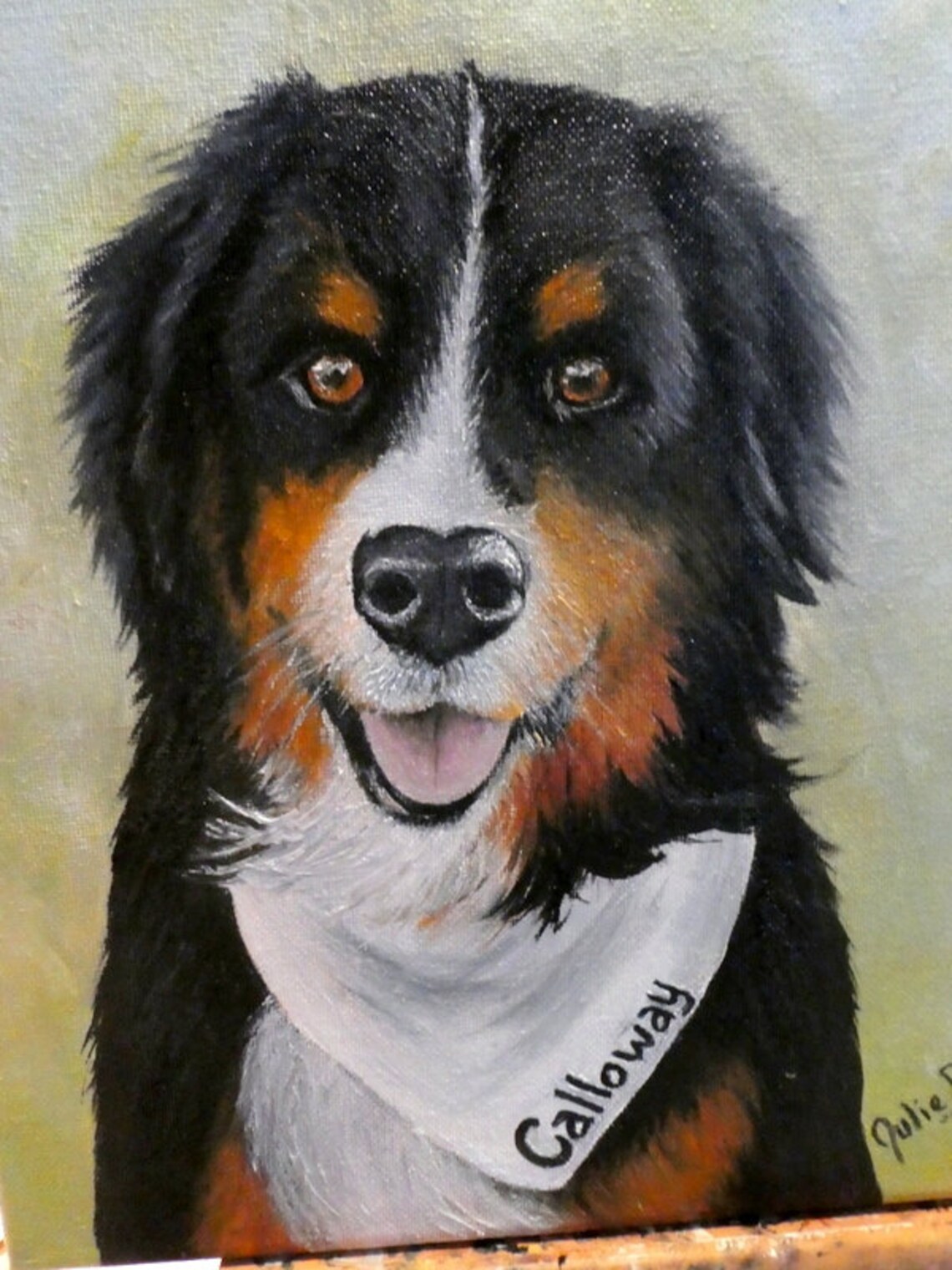 Custom popular 11x14 pet portrait