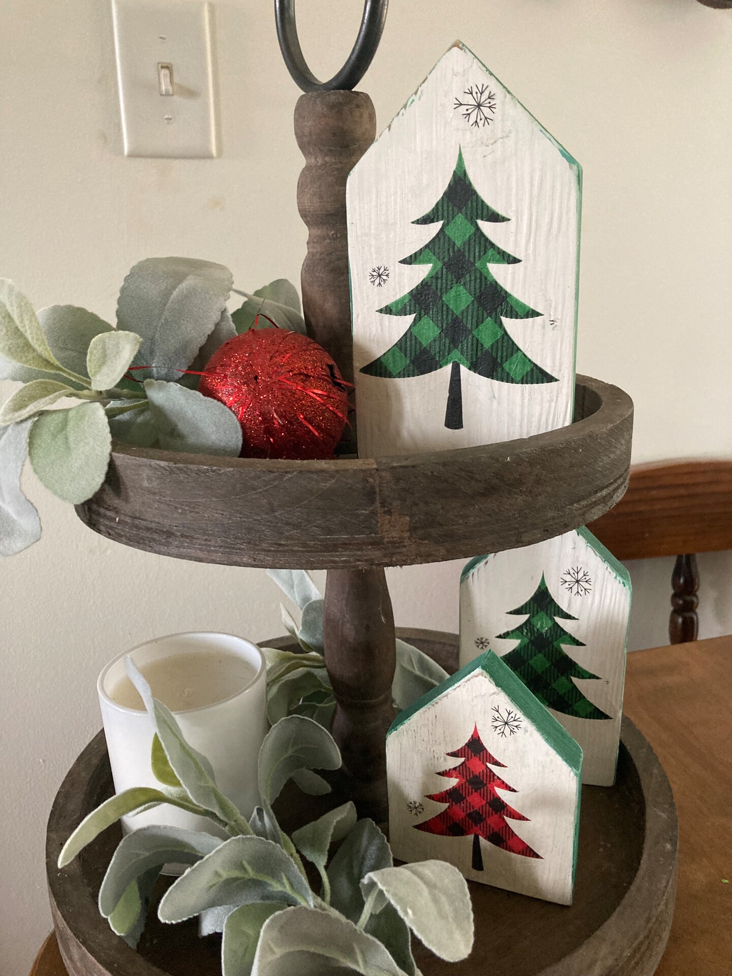 Christmas House, Christmas decor, Shelf Sitter, Mantle Decoration MakerPlace by Michaels