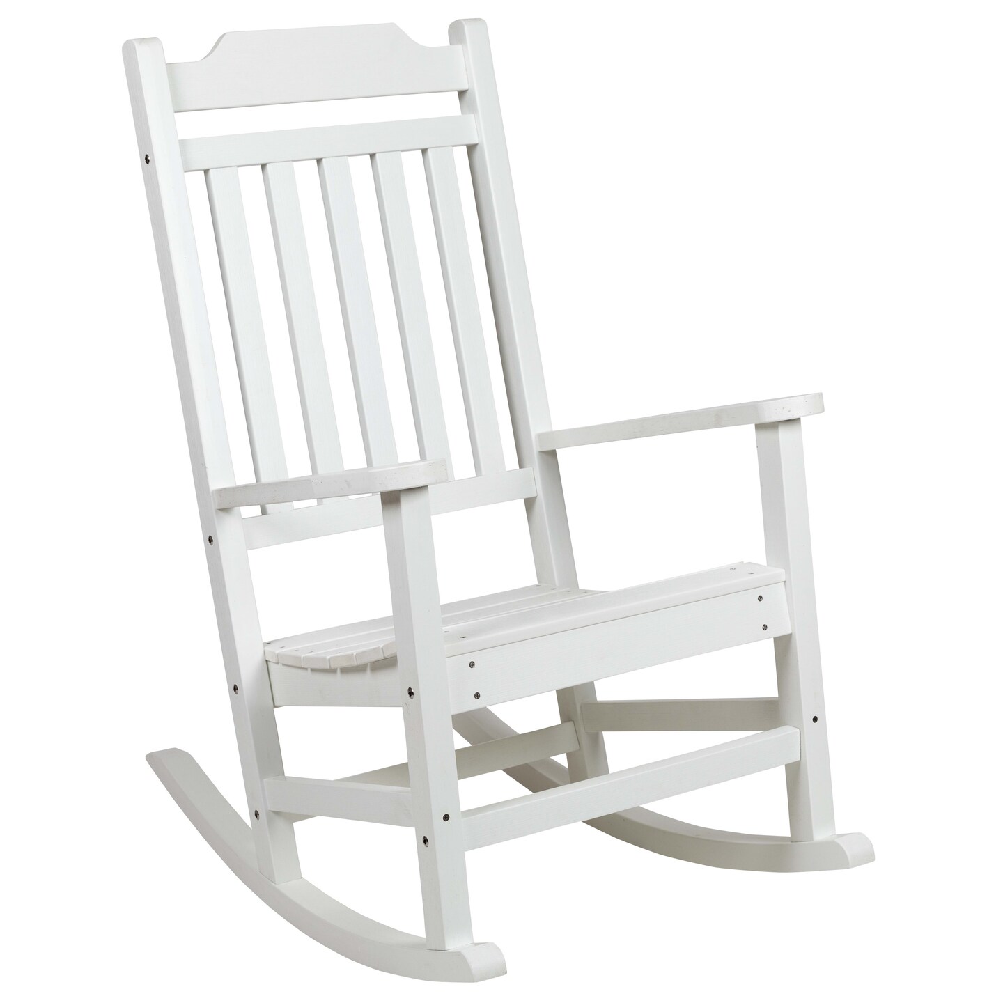 Merrick Lane Hillford Poly Resin Indoor/Outdoor Rocking Chair