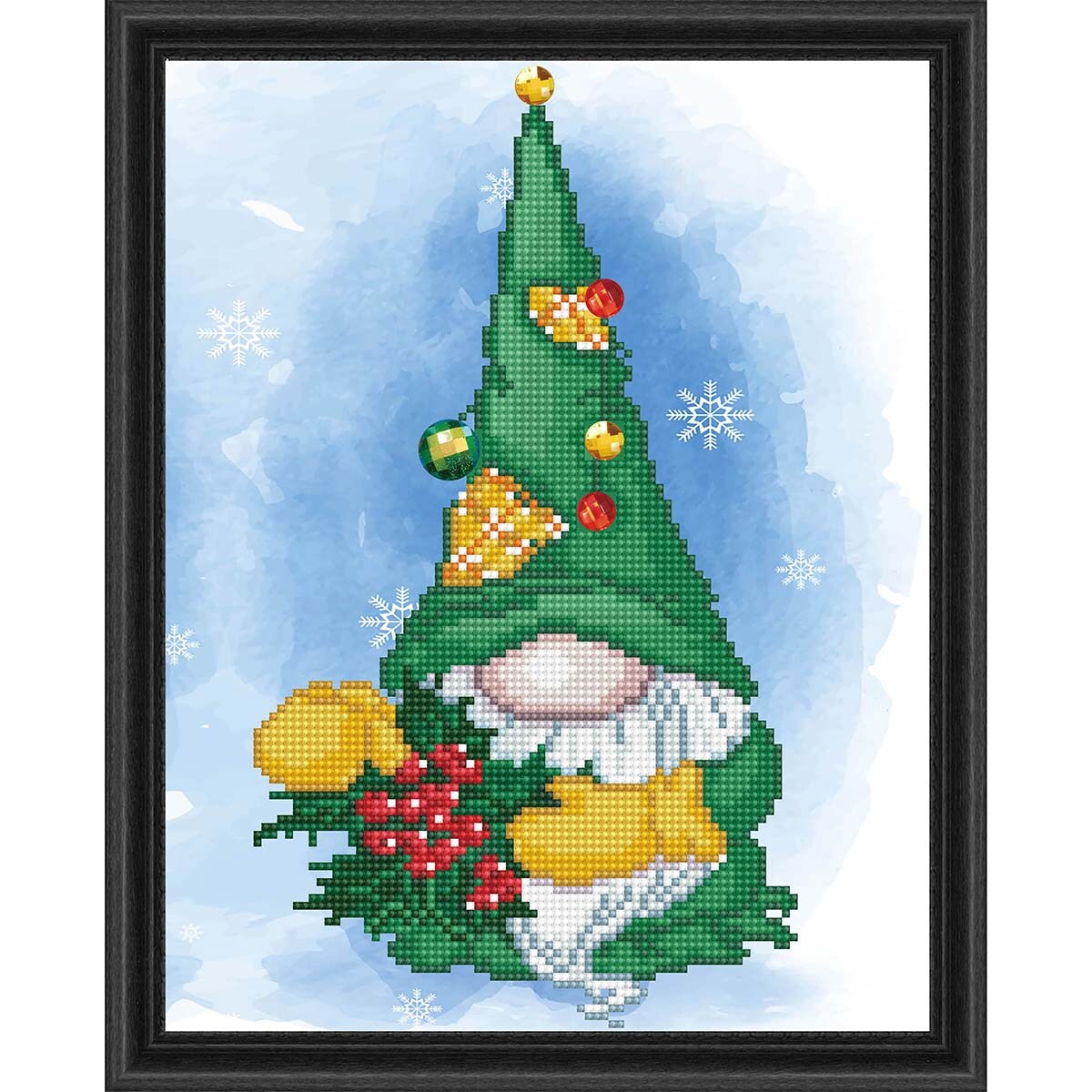 Diamond Art Green Gnome Diamond Painting