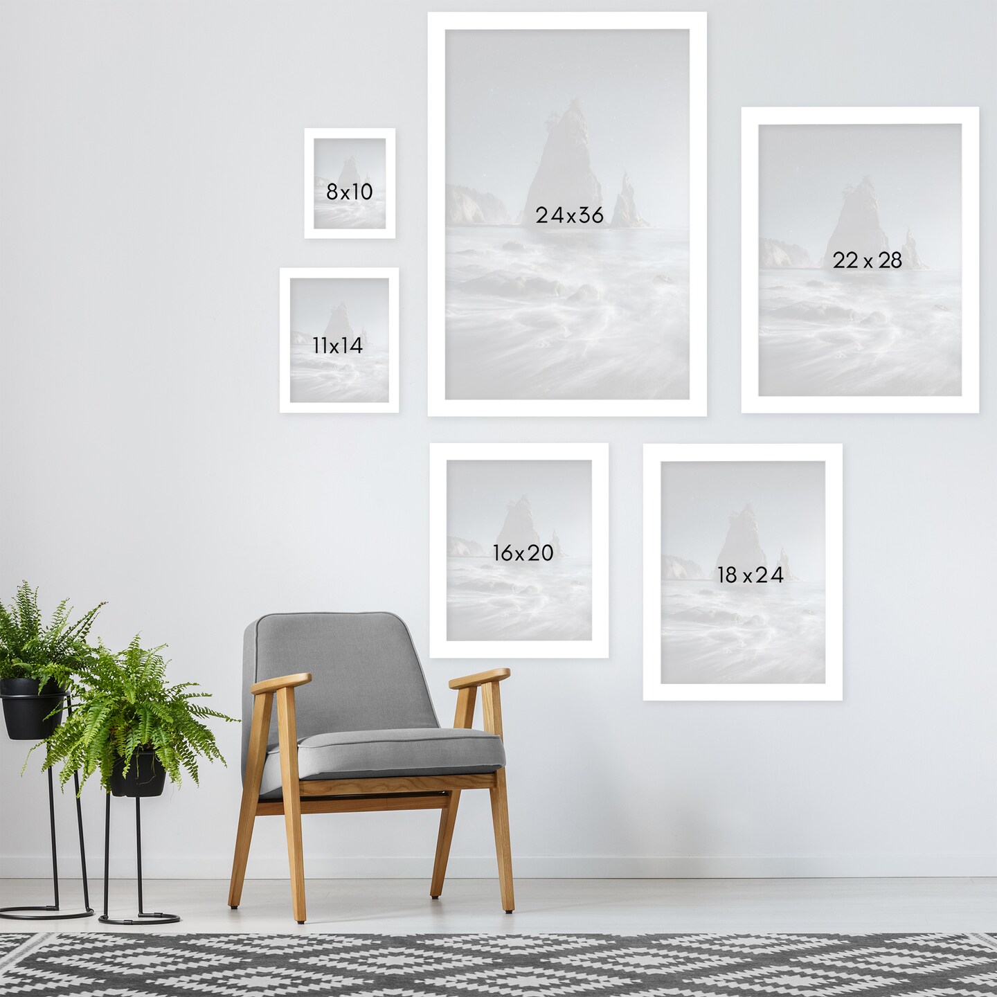 Seastack by Torrey Merritt Frame  - Americanflat