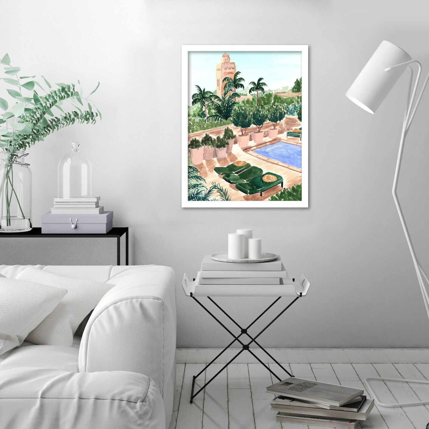 Moroccan Hotel by Sabina Fenn Frame  - Americanflat