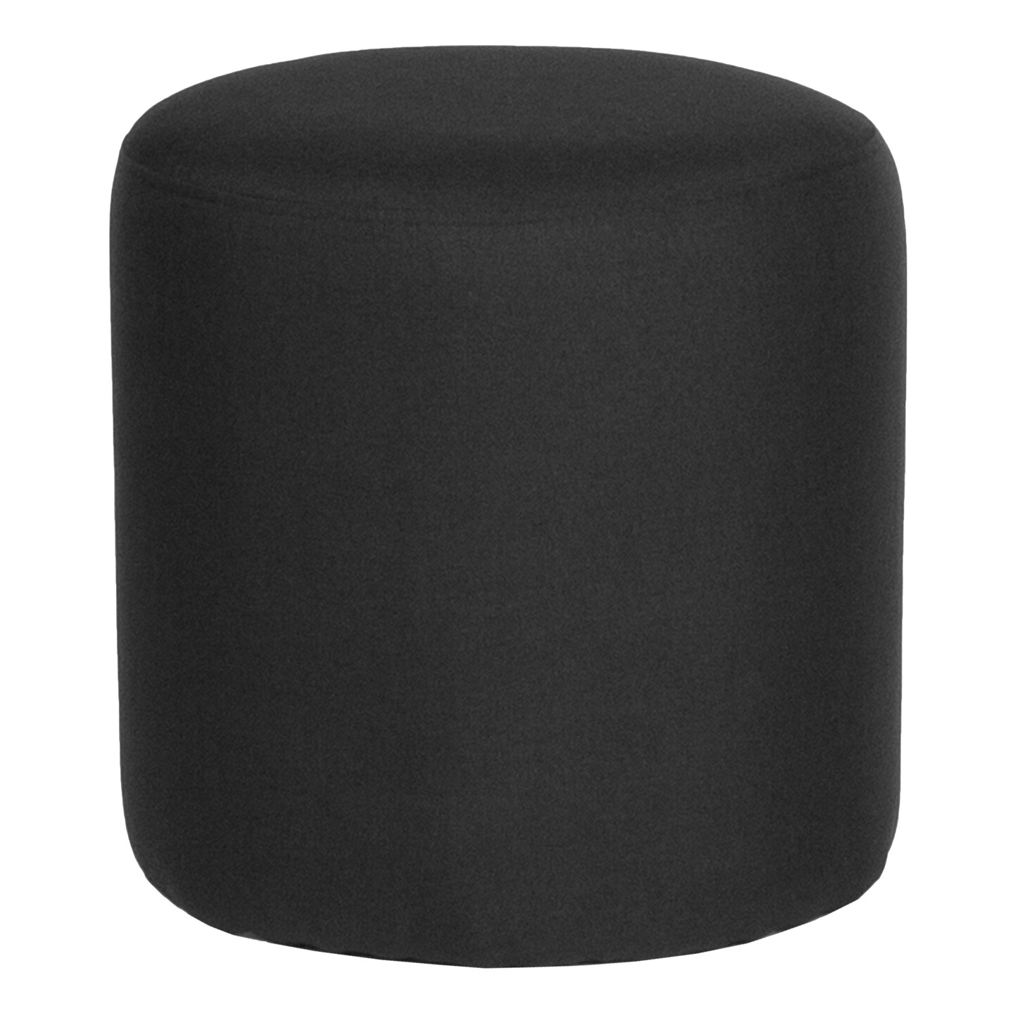 Emma and Oliver Upholstered Round Ottoman Pouf