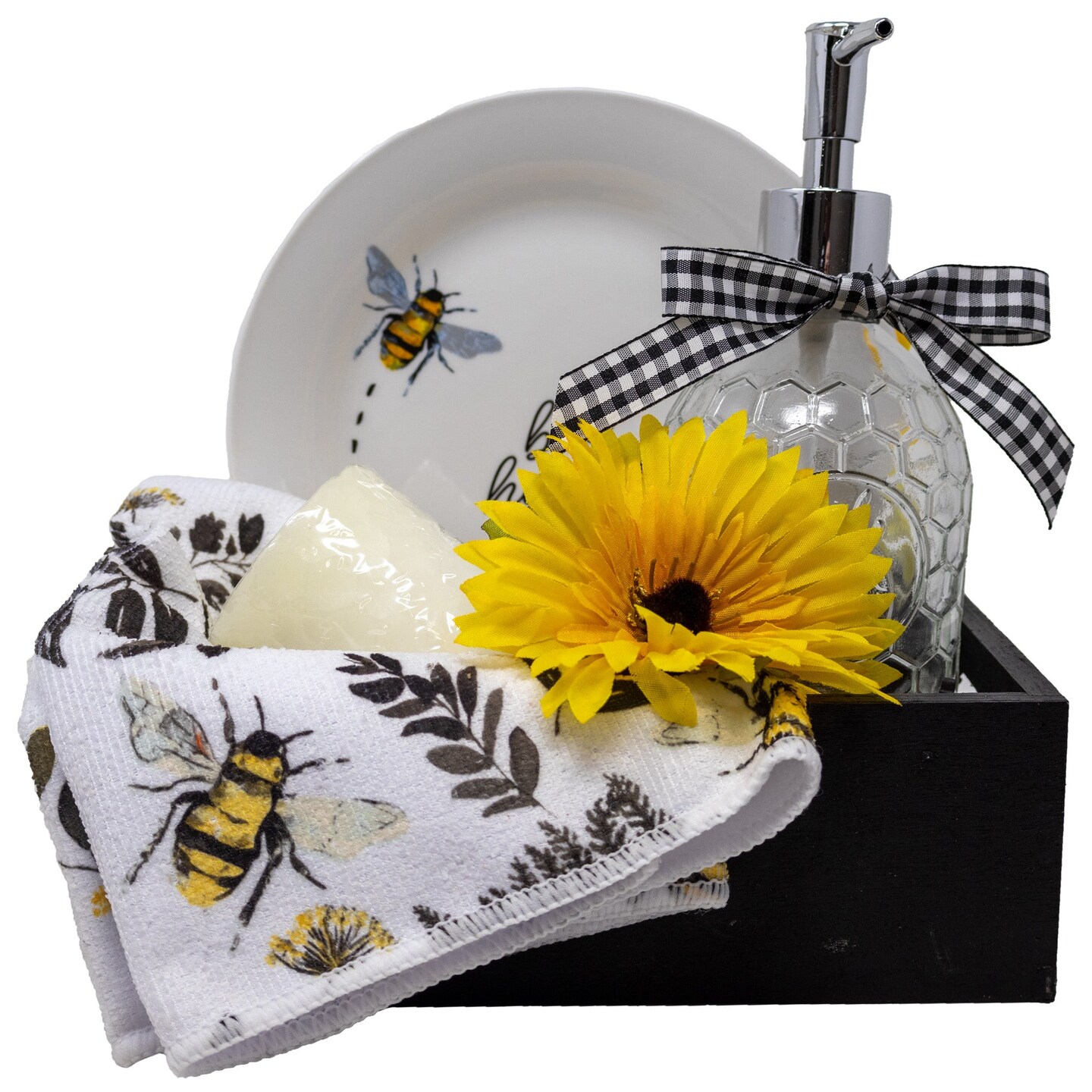 Bee Happy Kitchen Housewarming Gift Basket
