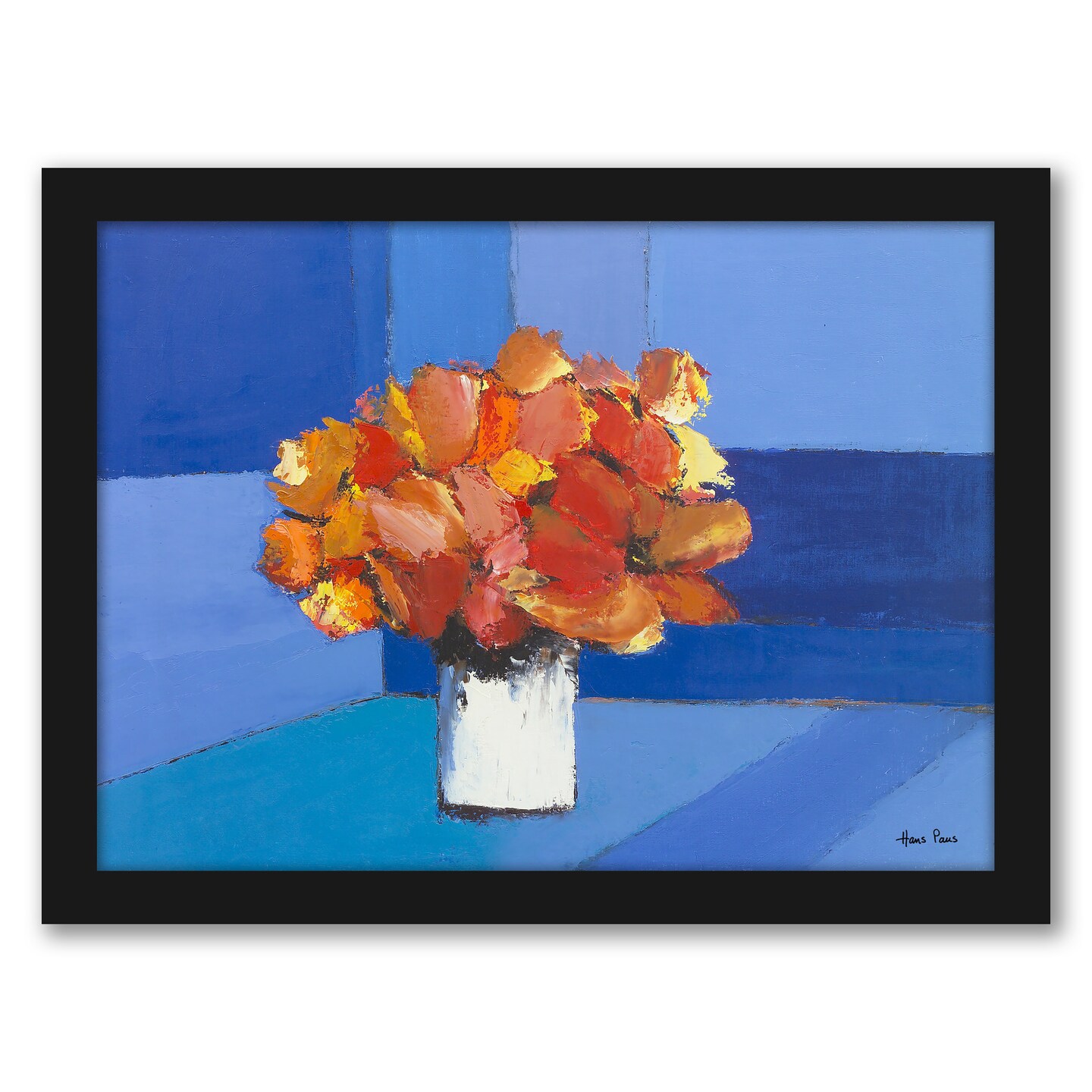 Red Flowers by Hans Paus Frame Americanflat Michaels