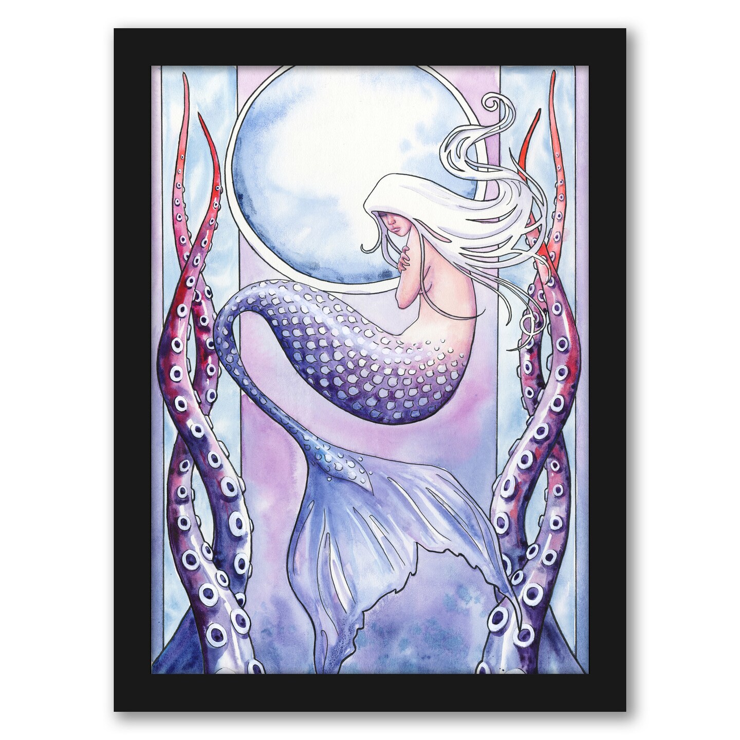 Deep Sea Mermaid by Sam Nagel Frame  - Americanflat