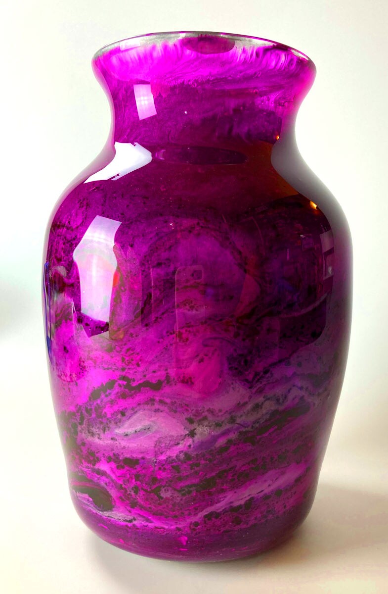 Resin Glass Vase