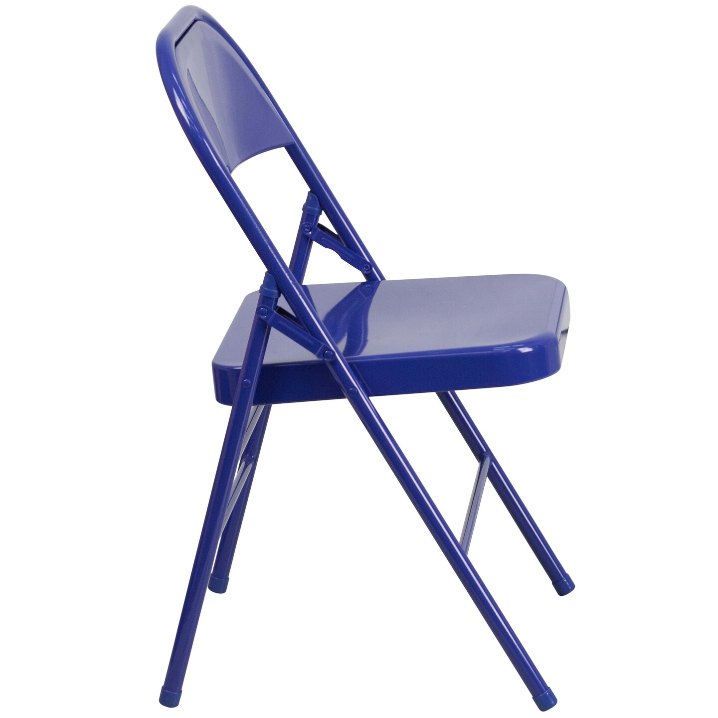 Emma and Oliver 2 Pack Home & Office Colorful Metal Folding Chair Teen and Event Seating
