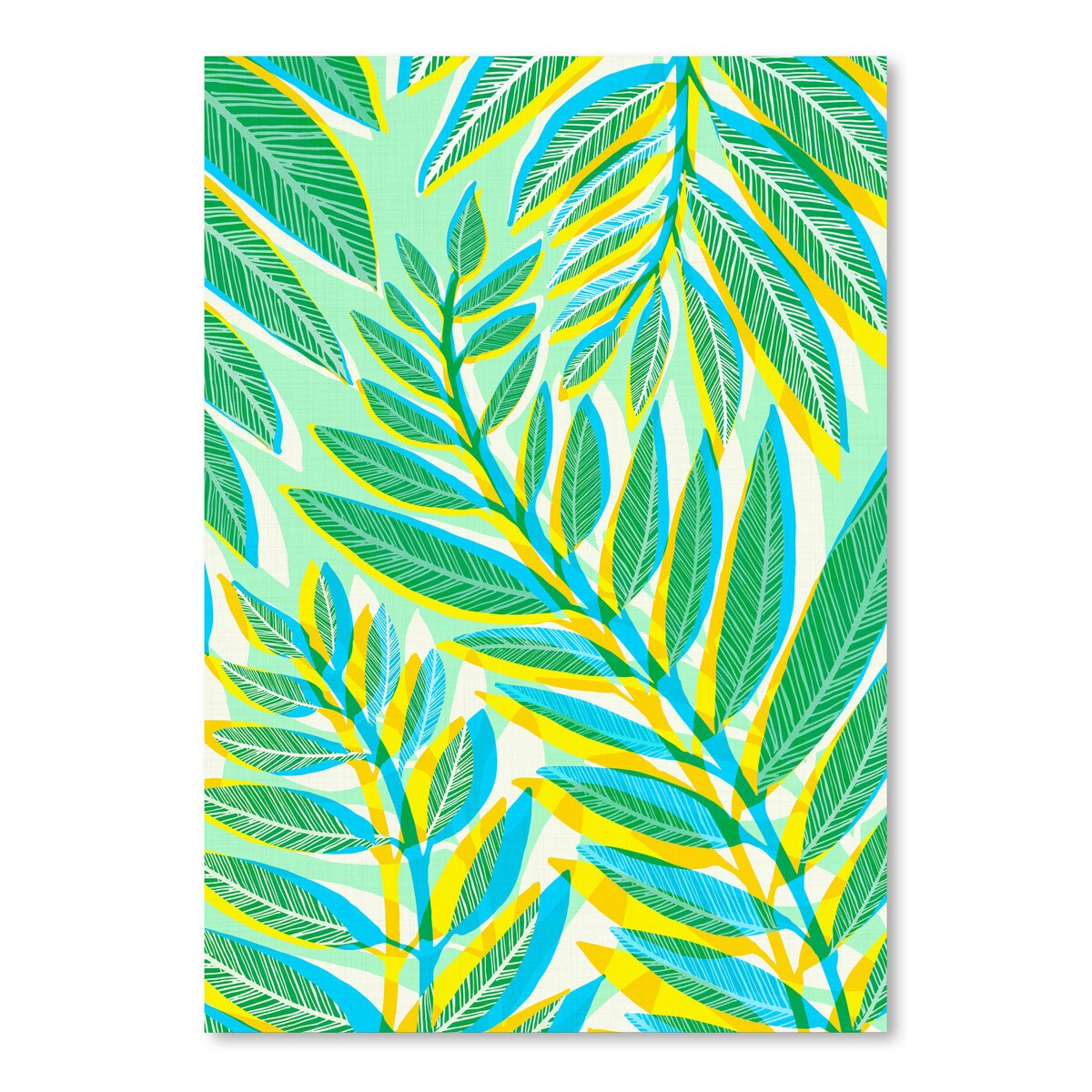 Jungle Vines by Modern Tropical Poster Art Print Americanflat Michaels