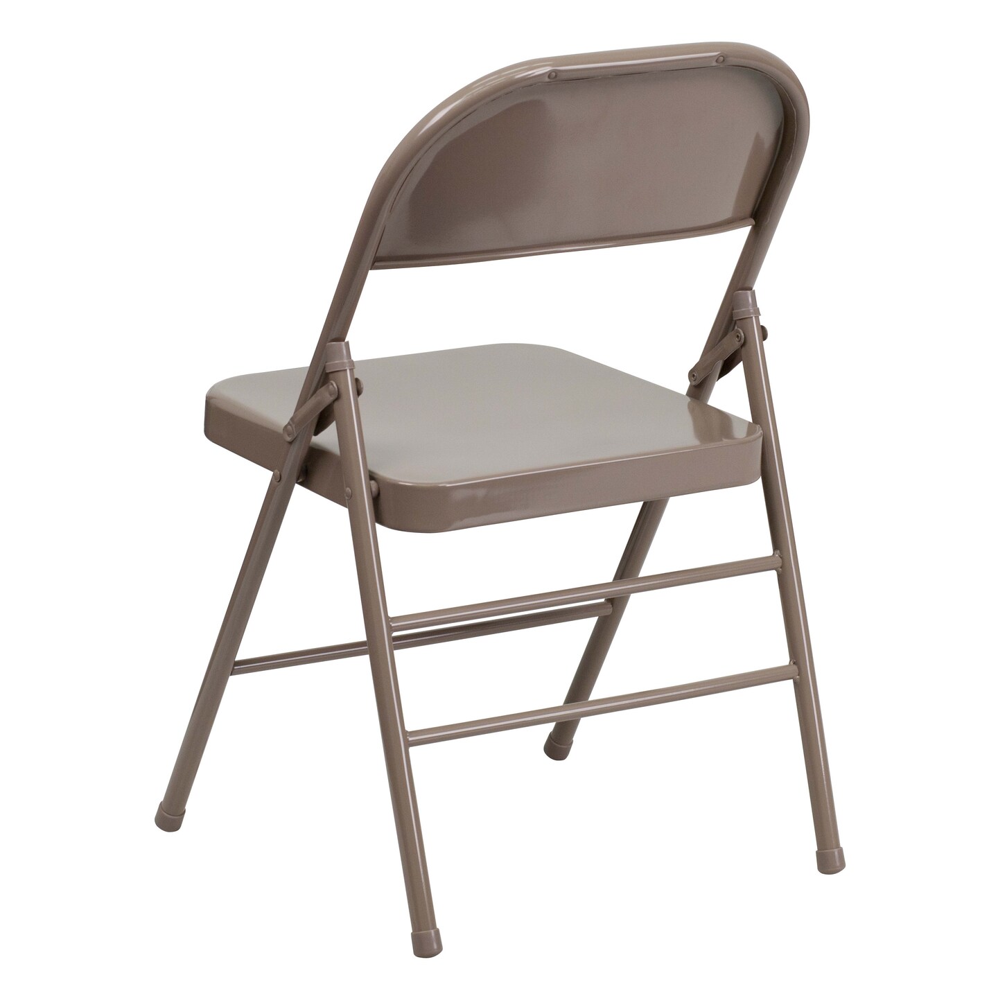 Emma and Oliver 2 Pack Home &#x26; Office Portable Party Events Steel Metal Folding Chair
