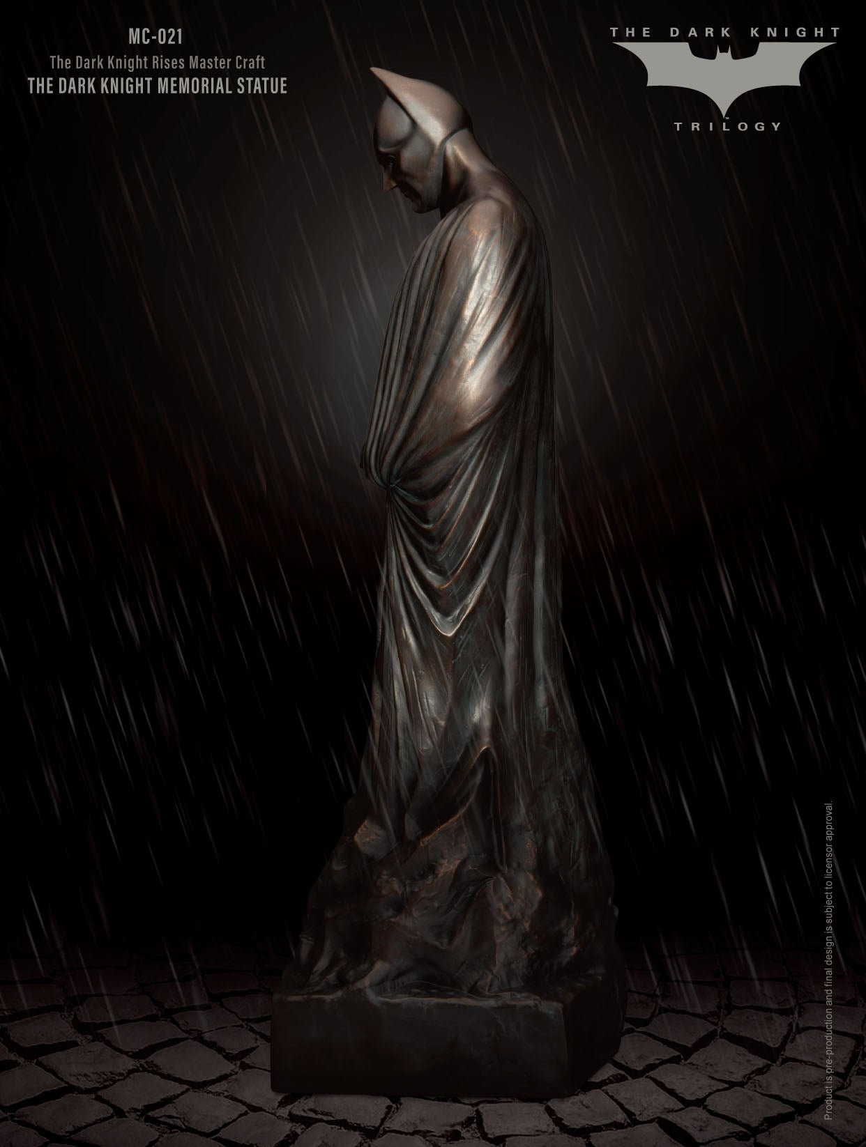 The Dark Knight Rises Memorial Master Craft Table Top Statue
