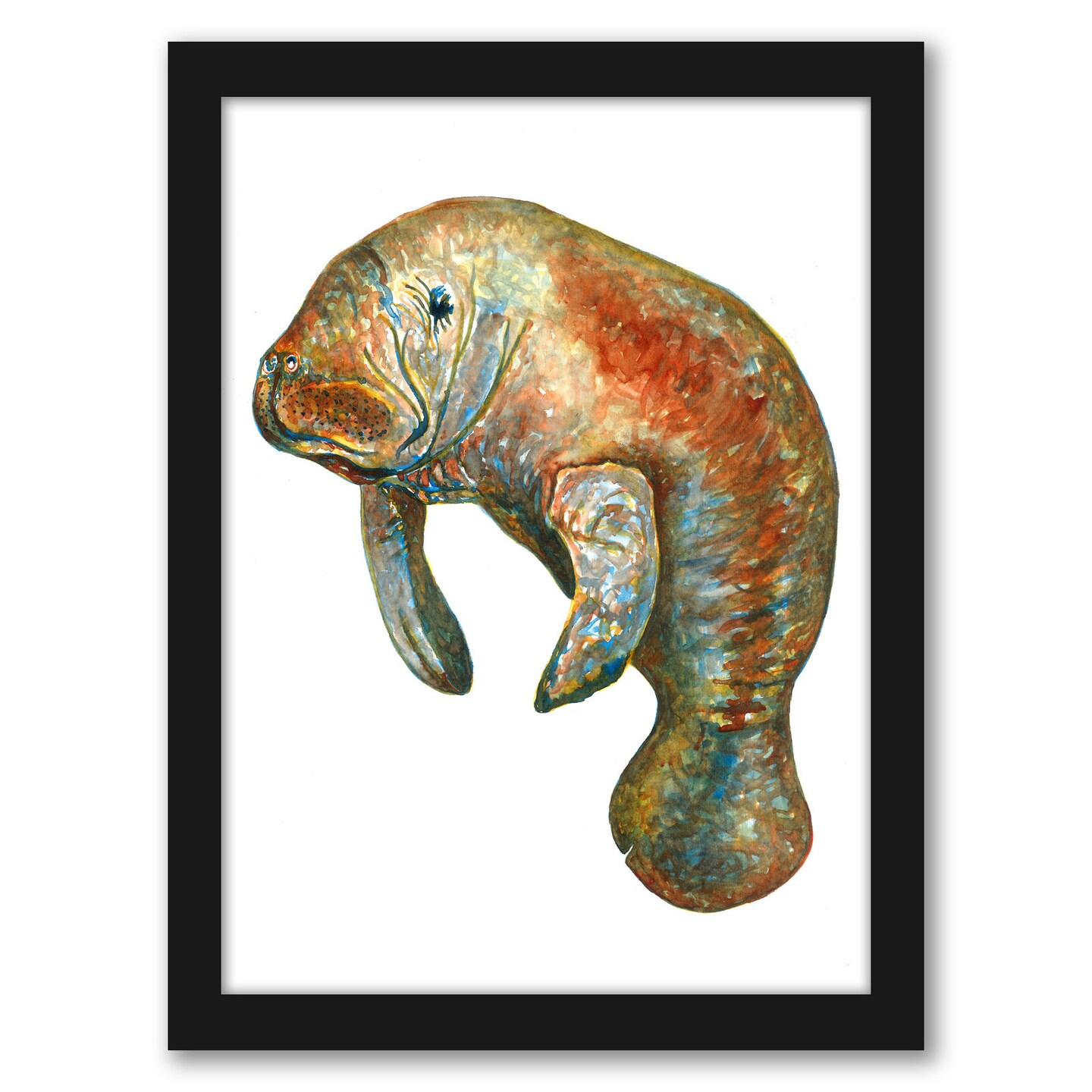 Barbara Manatee by T.J. Heiser Frame  - Americanflat