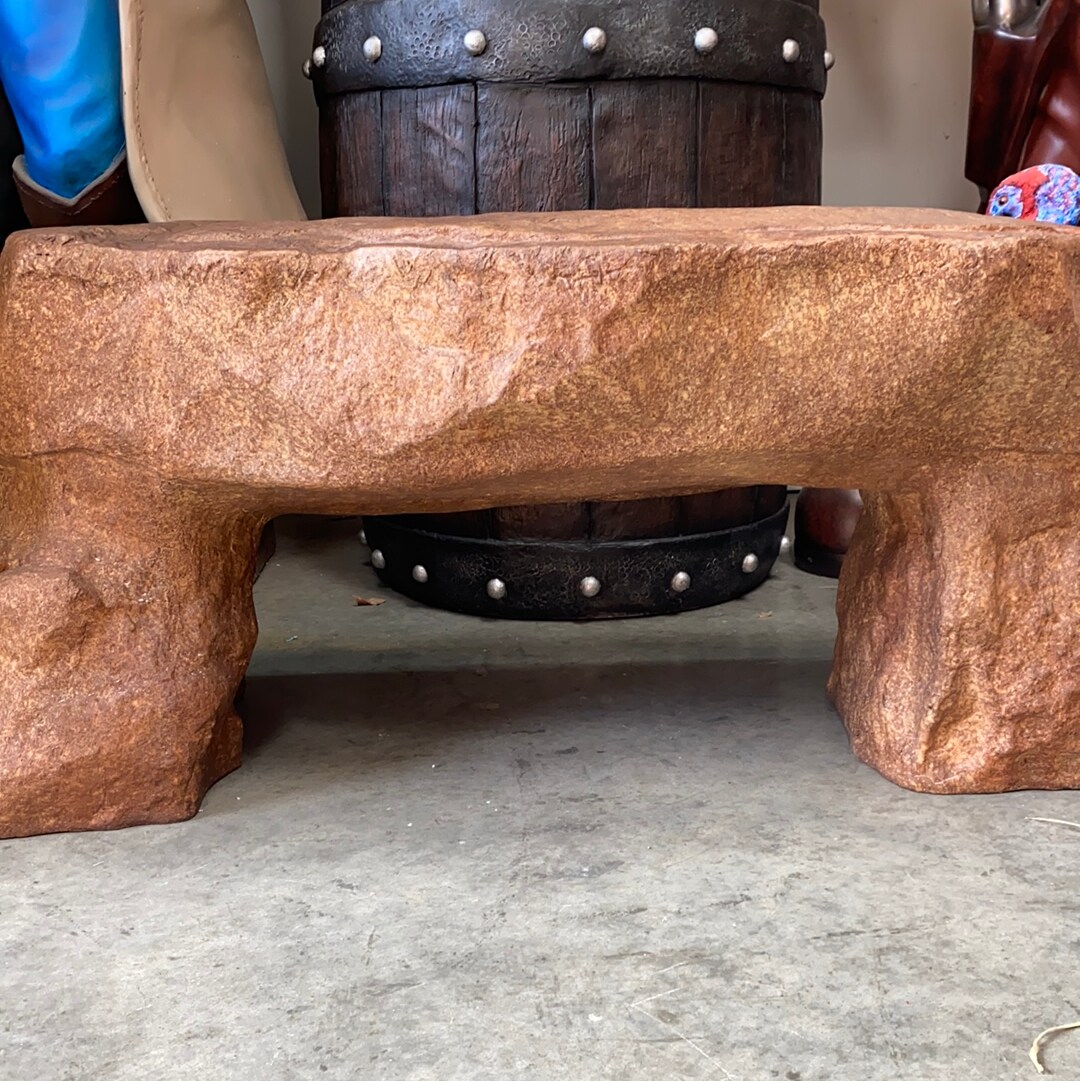 Rock Seat Life Size Statue