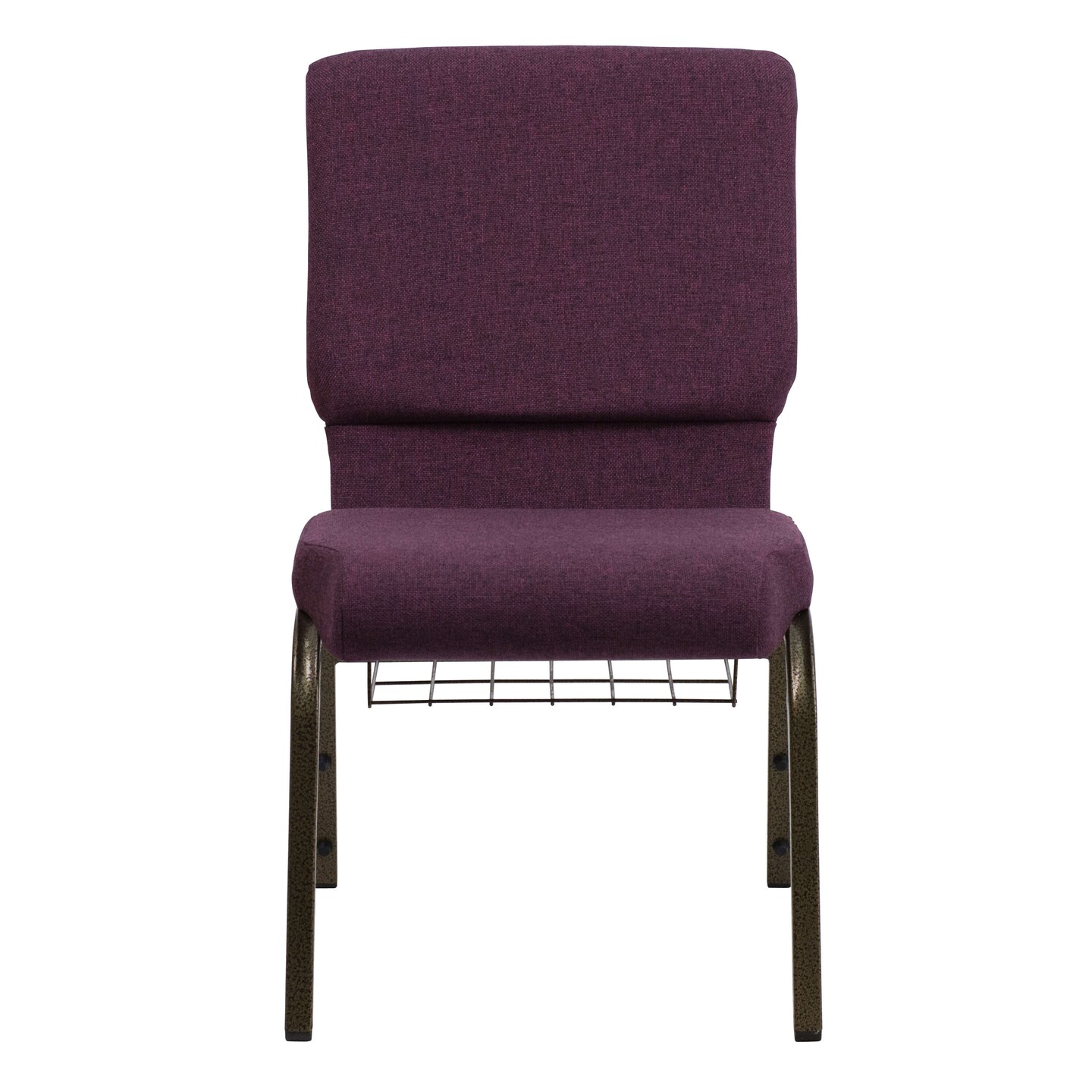 Emma and Oliver 4 Pack 18.5&#x27;&#x27;W Church Chair with Book Rack