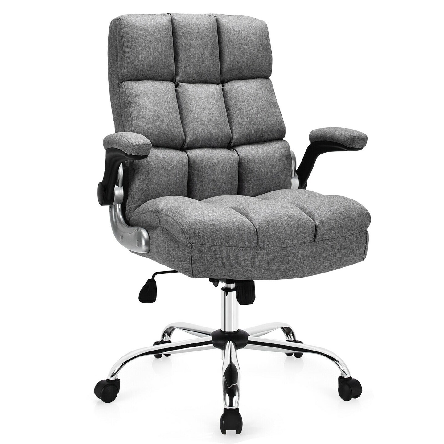 Flip up best sale arm office chair