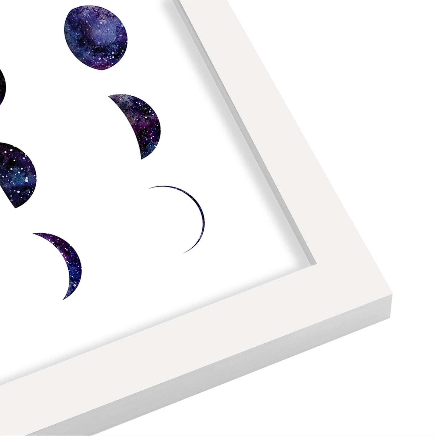 Moon Phases by Elena David Frame  - Americanflat