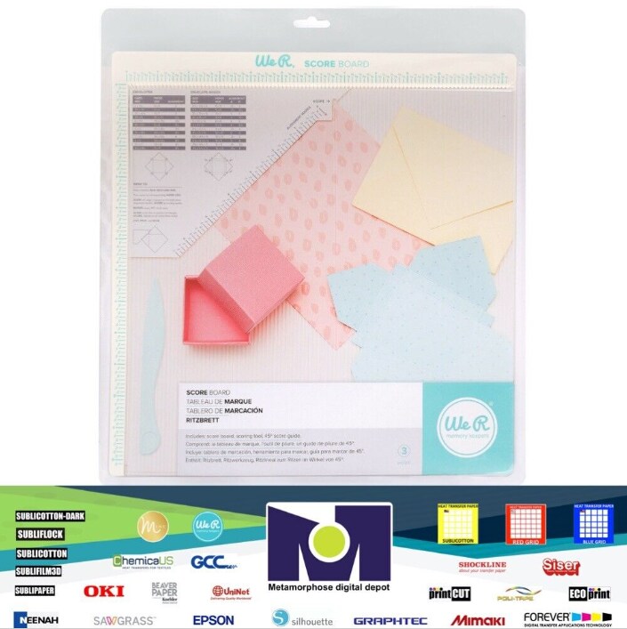 American Crafts We R Memory Keepers Score Board 3 Pieces 660257