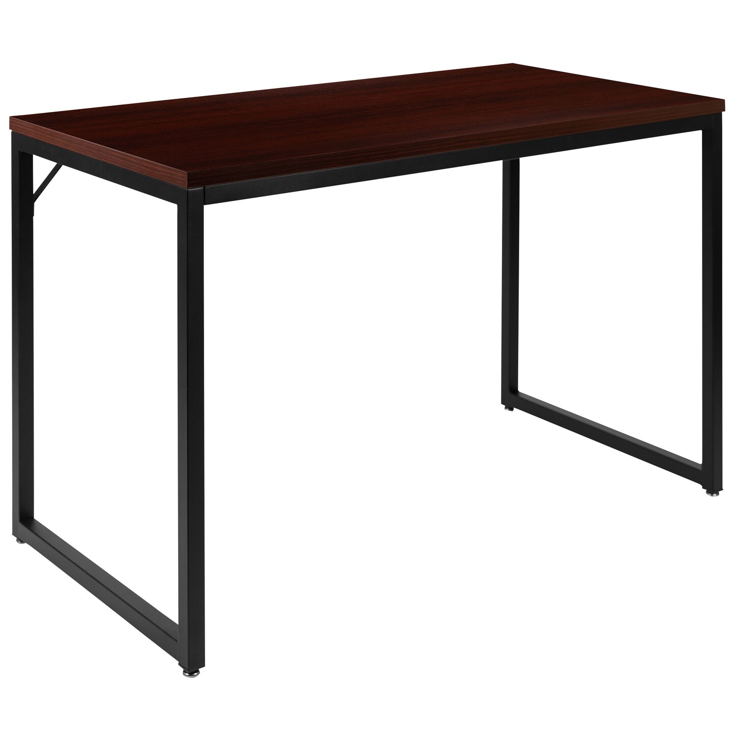 Merrick Lane Berlin 47 Inch Computer Desk with Open Metal Frame