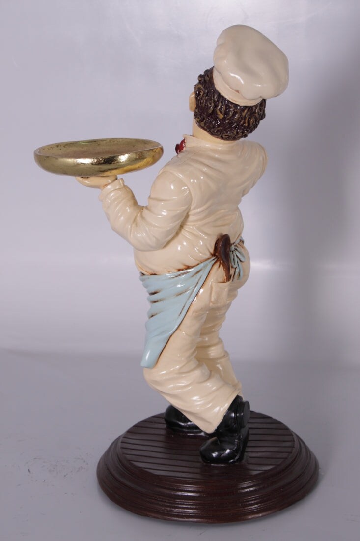 Chef Butler Small Statue