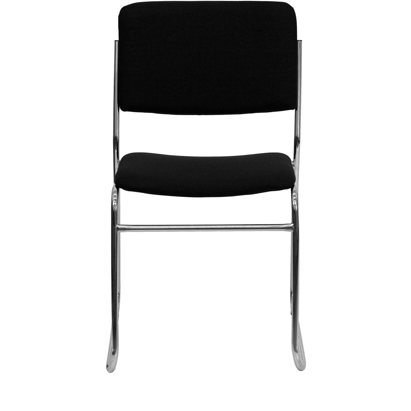 Emma and Oliver 5 Pack 500 lb. Capacity High Density Stacking Chair with Sled Base