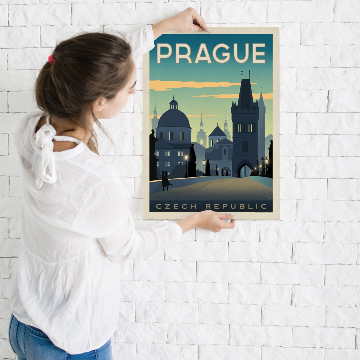 Prague by Anderson Design Group  Poster Art Print - Americanflat