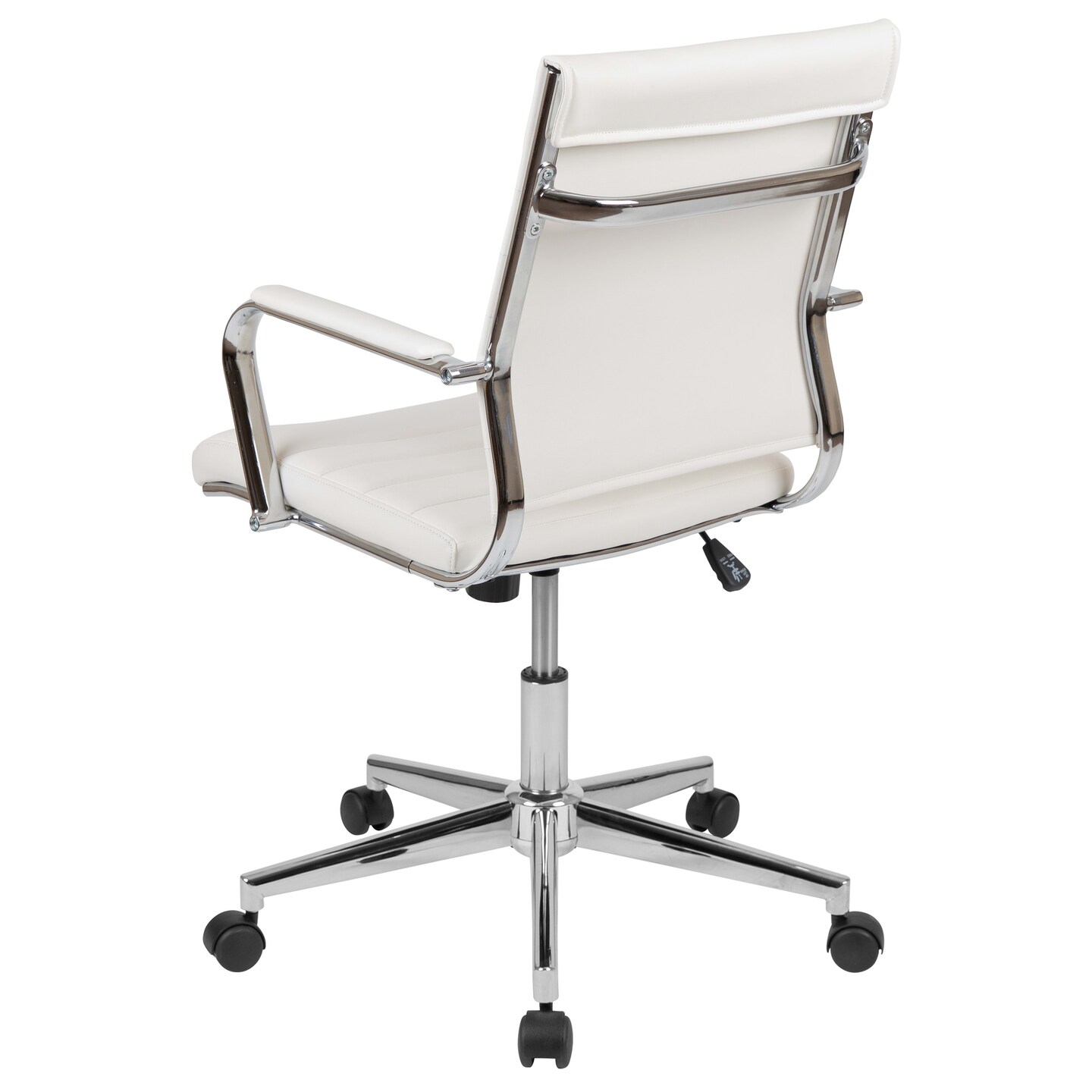 Merrick Lane Stockholm Mid Back Home Office Chair With Pneumatic Seat Height Adjustment And 360&#xB0; Swivel