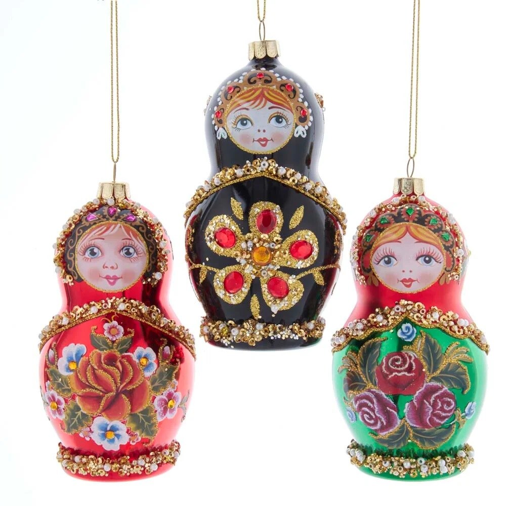 Russian dolls hot sale christmas