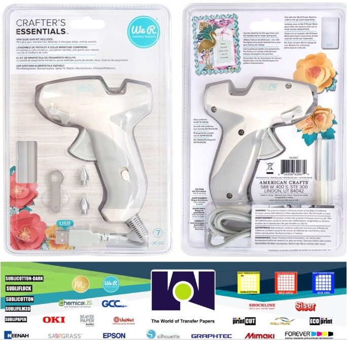 TOOLS - We R Memory Keepers - USB POWER TOOLS - MINI GLUE GUN - 662067