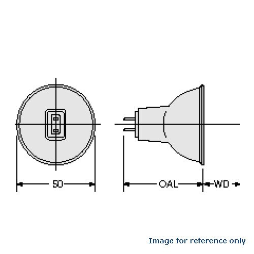 USHIO ENH 250W Reflector Halogen Lamp
